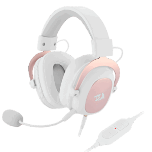 AURICULARES GAMER REDRAGON ZEUS2 WHITE H510