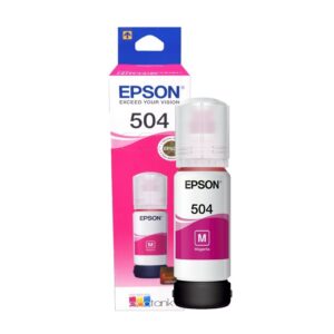 Botella Tinta Epson T504 Original Magenta 70 Ml T504320 Botella Tinta Epson T504 Original Magenta 70 Ml T504320