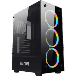 GABINETE GAMER FALCOM G-8012 RGB GABINETE GAMER FALCOM G-8012 RGB