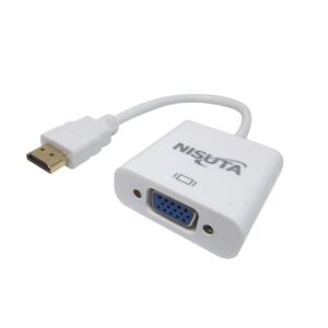 Conversor HDMI a VGA con audio y alimentación (NS-COHDVG4)