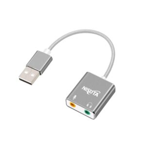 Conversor USB a audio 7.1 virtual (NSCOUSAU21)