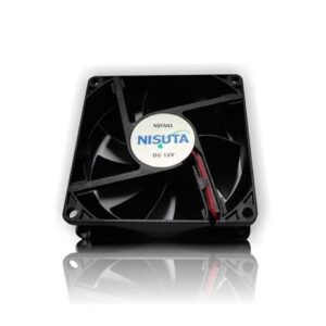 Fan 80X80X25 MM 12V, 3 pin, a buje (NSFAN3) Fan 80X80X25 MM 12V, 3 pin, a buje (NSFAN3)