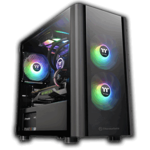 GABINETE GAMER THERMALTAKE V150 TG RGB GABINETE GAMER THERMALTAKE V150 TG RGB