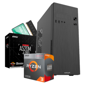 PC AMD RYZEN 3 3200G 16GB SSD 480GB 550W