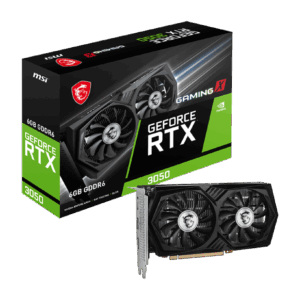 PLACA MSI GeForce RTX 3050 GAMING X 6GB PLACA MSI GeForce RTX 3050 GAMING X 6GB