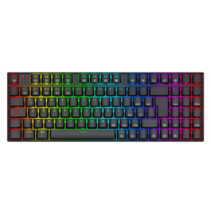 TECLADO RED DRAGON ZIGGS BLACK (RED SWITCH)