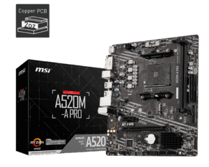 MOTHER MSI A520M‑A PRO